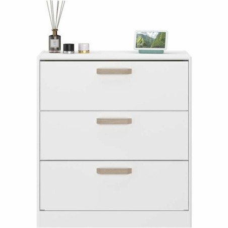 Cassettiera Parisot Bianco 79,7 x 87,8 x 43,8 cm