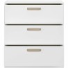 Cassettiera Parisot Bianco 79,7 x 87,8 x 43,8 cm