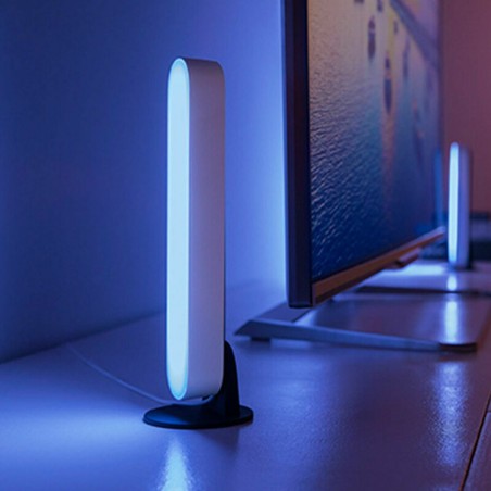Lampada da tavolo Philips Pack individual barra de luces Play Bianco Sintetico Plastica