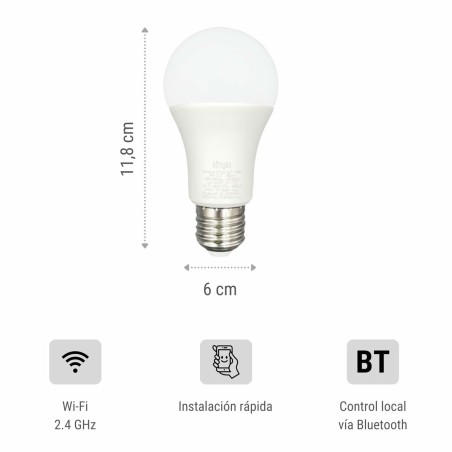 Lampadina Intelligente Konyks e27 Bianco F E27 (6500 K) (1 Unità)