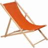 Lettino Jardin Prive Marrone Rosso 132 x 55 x 35 cm Legno