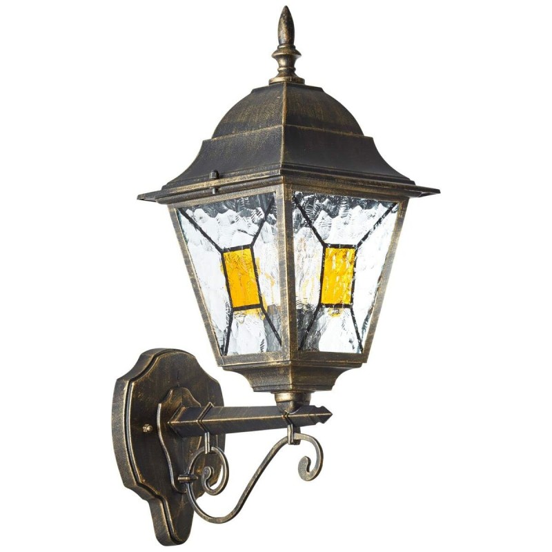 Lampione da Giardino Brilliant Janel Nero 60 W E27 Lampione da Giardino Brilliant Janel Nero 60 W E27