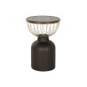 Tavolo aggiuntivo DKD Home Decor 43,5 x 43,5 x 63,5 cm Abete Metallo