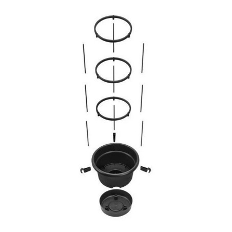 Vaso Elho Basics Tomato Nero (Ø 33 cm)