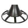 Tavolo aggiuntivo DKD Home Decor Abete Nero Metallo 60 x 60 x 63,5 cm