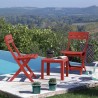 Tavolo aggiuntivo Grosfillex Miami Rosso 40 x 40 x 41 cm