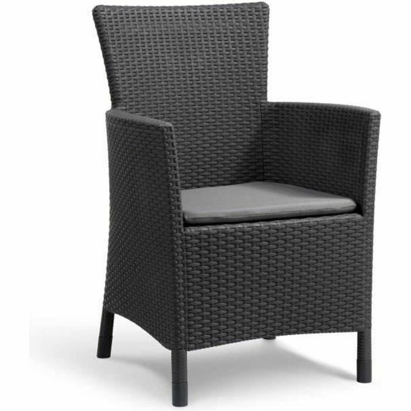 Poltrona da giardino Allibert by KETER 215526 Grigio 62 x 60 x 89 cm Poltrona da giardino Allibert by KETER 215526 Grigio 62 x 60 x 89 cm