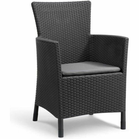 Poltrona da giardino Allibert by KETER 215526 Grigio 62 x 60 x 89 cm