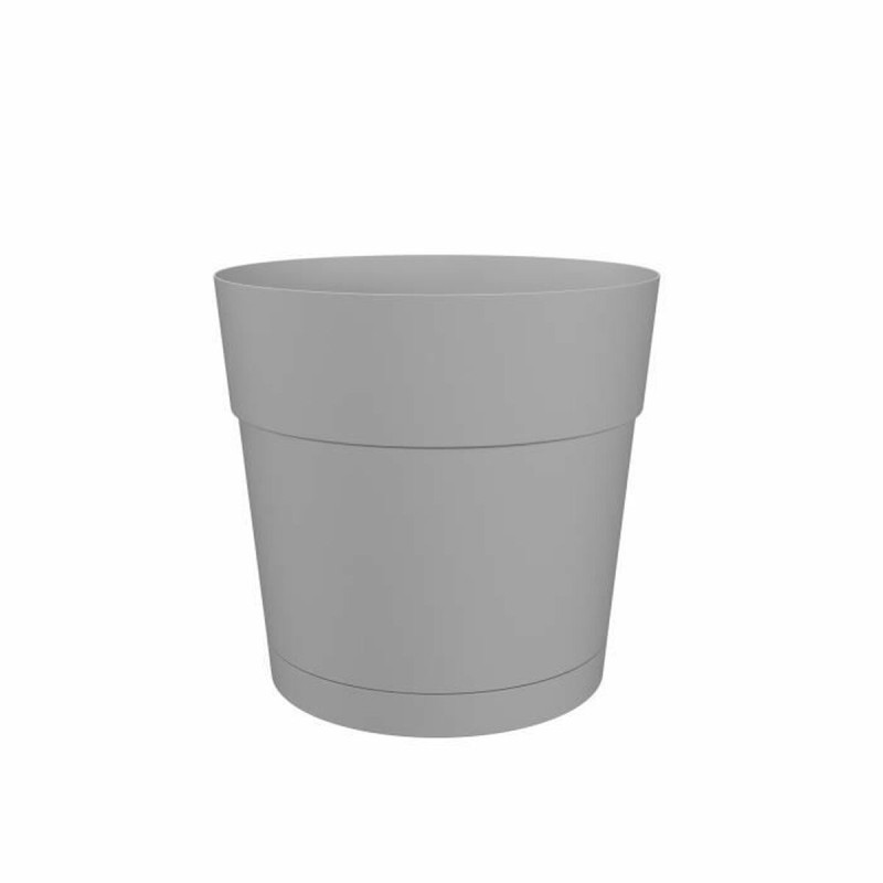 Vaso Artevasi Grigio chiaro Plastica Rotonda Ø 30 cm Vaso Artevasi Grigio chiaro Plastica Rotonda Ø 30 cm