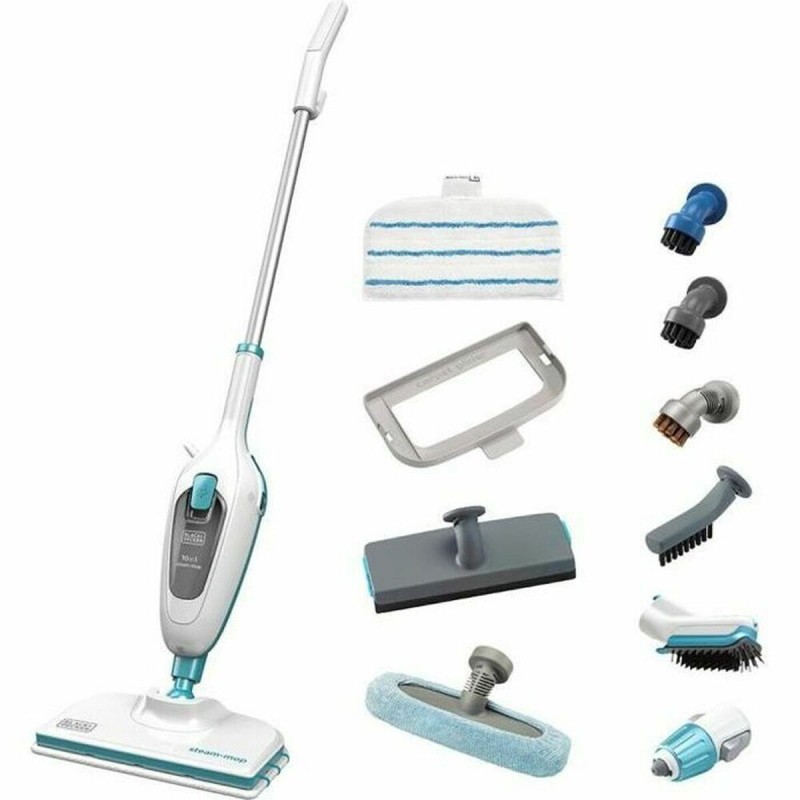 Scopa Elettrica a Vapore Black & Decker FSMH13E10-QS 380 ml 1300 W