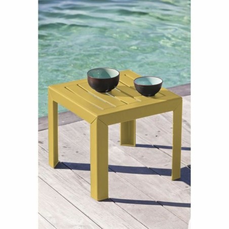 Tavolo aggiuntivo Grosfillex Miami Giallo 40 x 40 x 39 cm