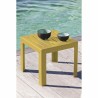 Tavolo aggiuntivo Grosfillex Miami Giallo 40 x 40 x 39 cm