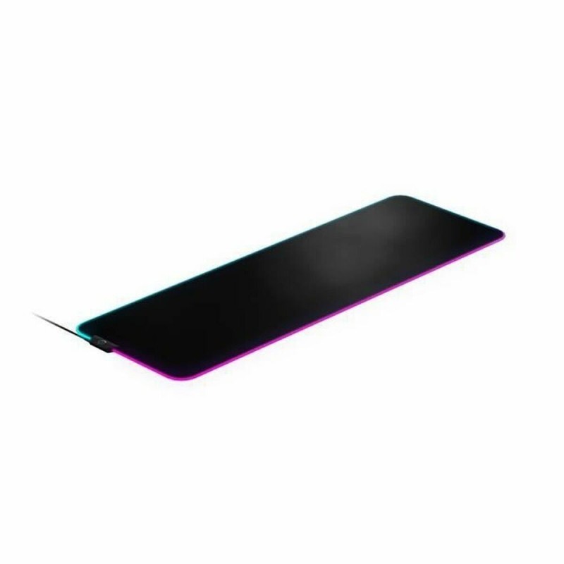 Tappetino per Mouse SteelSeries QcK Prism Cloth XL Gaming Nero 90 x 30 cm LED RGB Multicolore Tappetino per Mouse SteelSeries QcK Prism Cloth XL Gaming Nero 90 x 30 cm LED RGB Multicolore