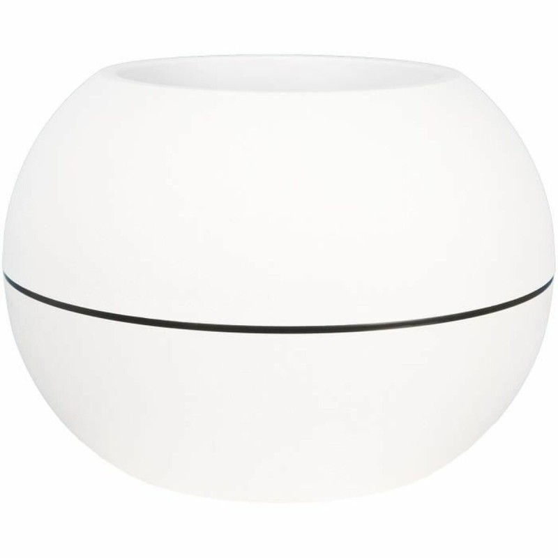 Vaso Riss RIV3580798142023 Bianco Plastica Rotondo