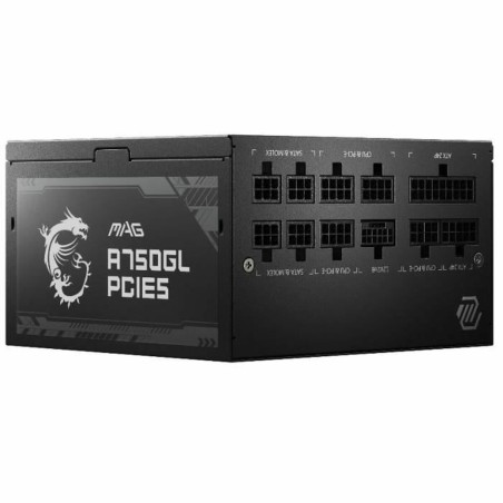 Fonte di Alimentazione MSI Mag A750GL PCIe5 750 W 110 W 80 Plus Gold