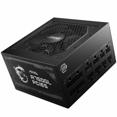 Fonte di Alimentazione MSI Mag A750GL PCIe5 750 W 110 W 80 Plus Gold