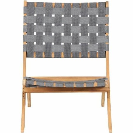 Sedia da giardino Beau Rivage Grigio 75 x 73 x 60 cm Pieghevole 2 Unità