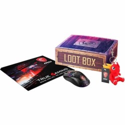 Mouse senza Fili MSI Loot Box 1 Nero