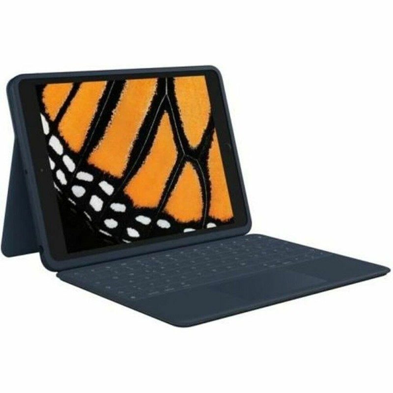 Tastiera Bluetooth con Supporto per Tablet Logitech 920-010362 iPad (7th gen) AZERTY Tastiera Bluetooth con Supporto per Tablet Logitech 920-010362 iPad (7th gen) AZERTY