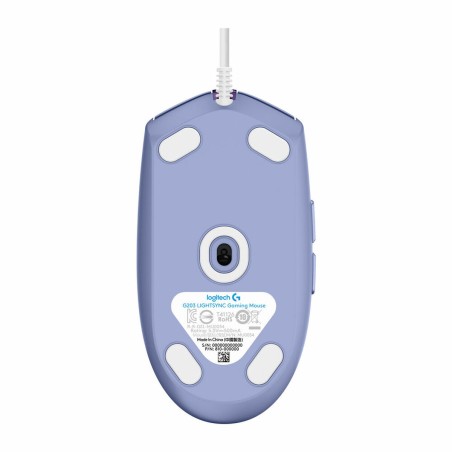 Mouse Logitech G203 Lightsync Lilla