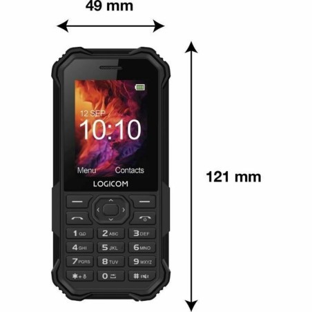 Telefono Cellulare Logicom XTREM 40 Nero 2,4"
