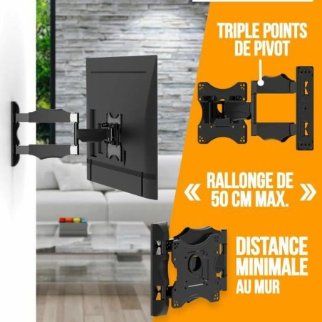 Supporto TV Nanook Full Motion Tilt 43" 19"