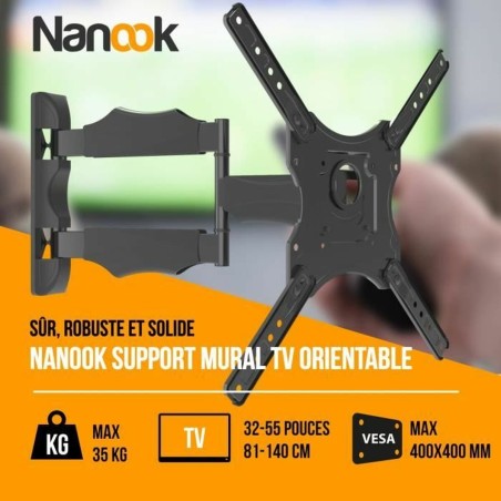 Supporto TV Nanook Wall Mount 32" 55"