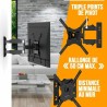 Supporto TV Nanook Wall Mount 32" 55"