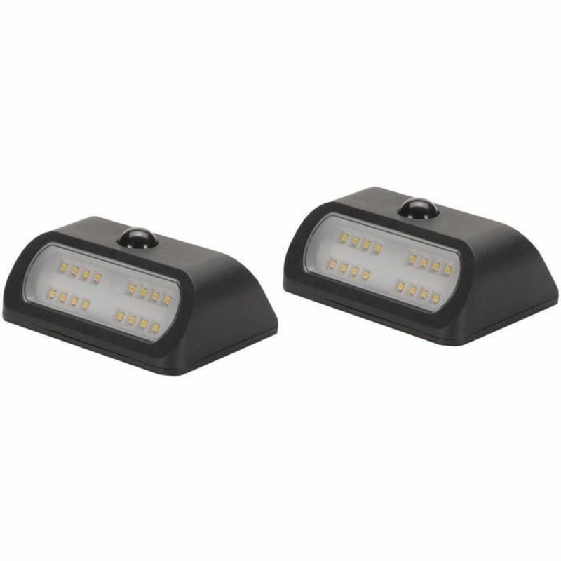 Applique da Parete Smart Garden Sentinel Luce solare Nero 50 lm (2 Unità) Applique da Parete Smart Garden Sentinel Luce solare Nero 50 lm (2 Unità)