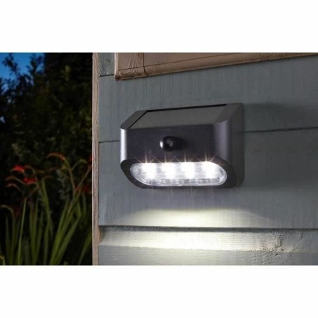 Applique da Parete Smart Garden Sentinel Luce solare Nero 50 lm (2 Unità)
