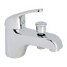 Rubinetto Monocomando Rousseau Grigio Metallo Ottone