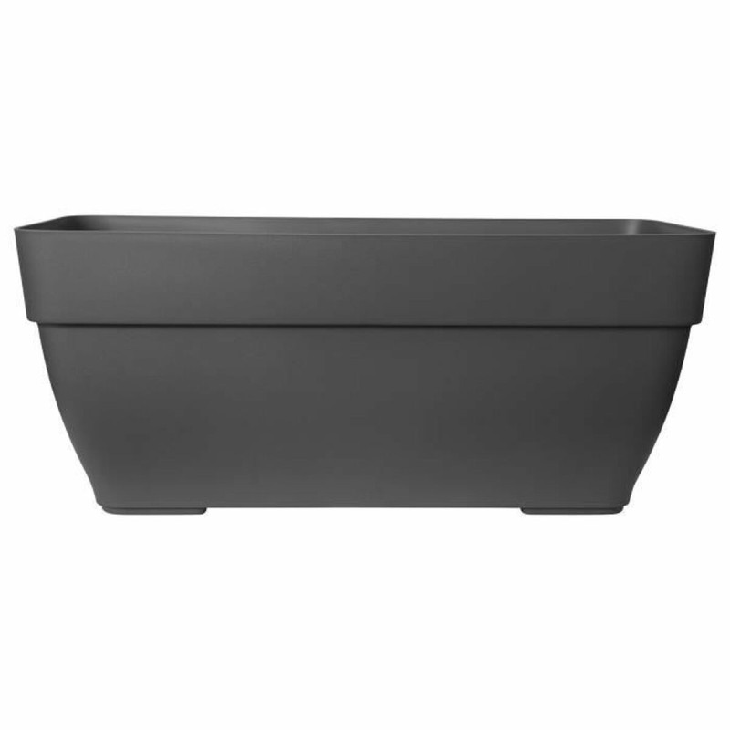 Vaso Elho Antracite Plastica Rettangolare Moderno Vaso Elho Antracite Plastica Rettangolare Moderno