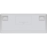 Tastiera Wireless Logitech MX Mini Mechanical for Mac Bianco Bianco/Grigio Francese AZERTY