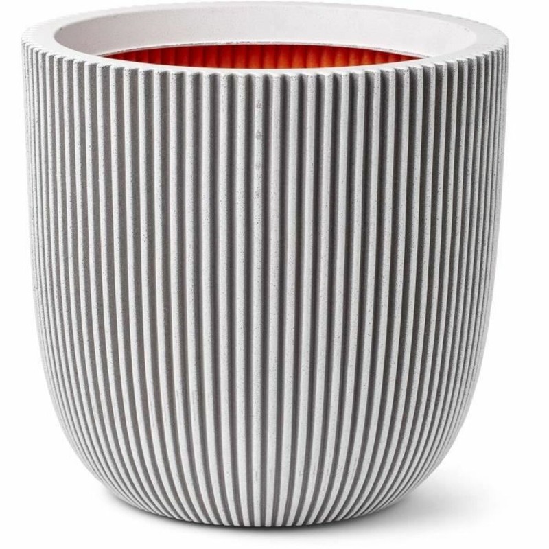 Vaso Capi Europe Beige Plastica Rotondo Ø 43 cm Vaso Capi Europe Beige Plastica Rotondo Ø 43 cm