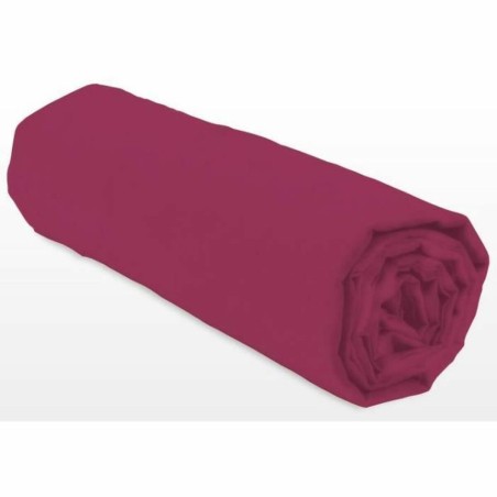 Lenzuolo con angoli aderenti Lovely Home LH71607 Fucsia Rose 180 x 200 + 35 cm