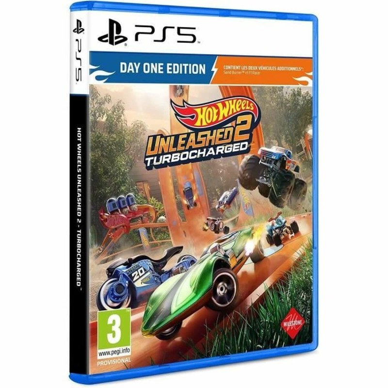 Videogioco PlayStation 5 Milestone Hot Wheels Unleashed 2: Turbocharged - Day One Edition (FR) Videogioco PlayStation 5 Milestone Hot Wheels Unleashed 2: Turbocharged - Day One Edition (FR)