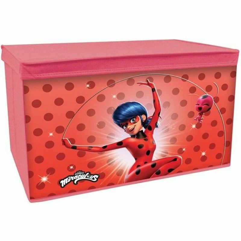 Scatola Fun House Miraculous Rosso 55,5 x 34,5 x 34 cm Scatola Fun House Miraculous Rosso 55,5 x 34,5 x 34 cm