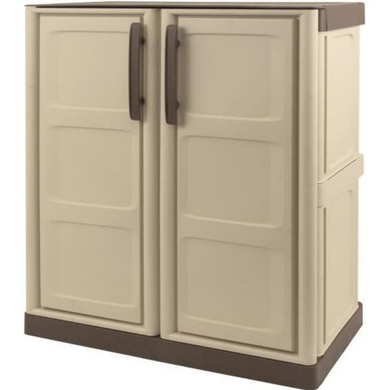 Armadio TOOD Grigio Beige Resina (70 x 39 x 85,5 cm) Armadio TOOD Grigio Beige Resina (70 x 39 x 85,5 cm)