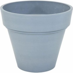 Vaso Mega Collections Ecostone Planter Grigio Ø 35 cm 35 cm 35 x 30 cm
