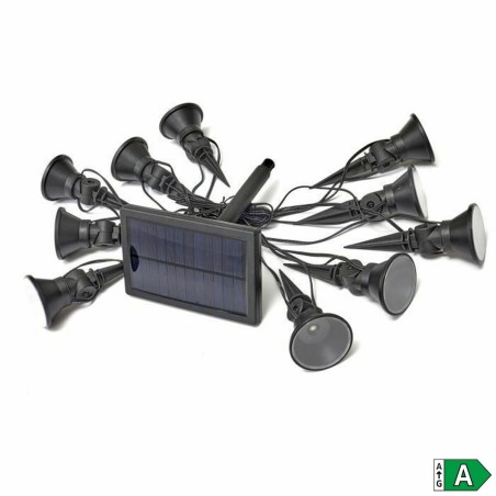Ghirlanda di Luci LED Garland Multispot 10-PK Solare Paletto 5 Lm
