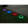 Set di picchetti solari da giardino Super Smart DecorDisk (4 Unità)