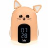 Orologio Sveglia Bigben Salmone Gatto