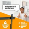 Supporto TV Nanook Tilting 32" 55"