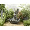 Fontana da giardino Super Smart Poliresina Fata 45 x 34,5 x 37 cm