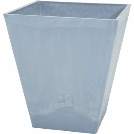 Vaso Mega Collections Ecostone Square Grigio 41 x 45 cm