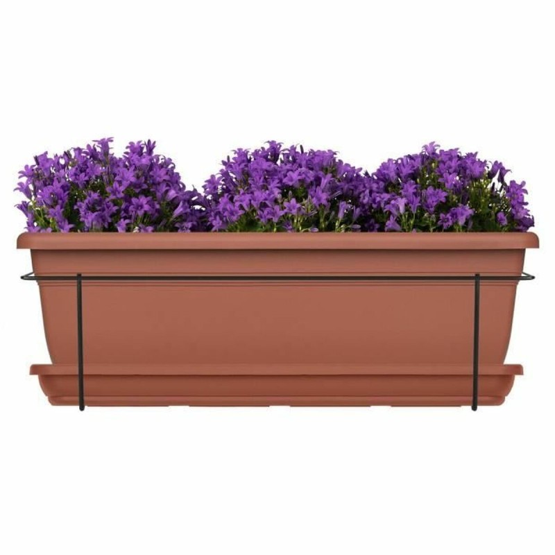 Vaso rettangolare da Balcone Garden ID Terracotta 50 cm Vaso rettangolare da Balcone Garden ID Terracotta 50 cm