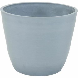 Vaso Mega Collections Ecostone Egg Grigio 53 x 40 cm