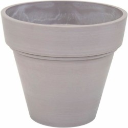Vaso Mega Collections Ecostone Planter Marrone Taupé 55 x 51 cm