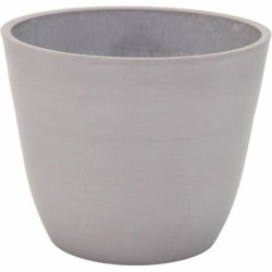 Vaso Mega Collections Ecostone Egg Marrone Taupé 41 x 33 cm