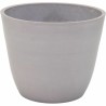 Vaso Mega Collections Ecostone Egg Marrone Taupé 41 x 33 cm